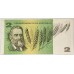 AUSTRALIA 1966 . TWO 2 DOLLARS BANKNOTE . COOMBS/WILSON . FIRST PREFIX FAA